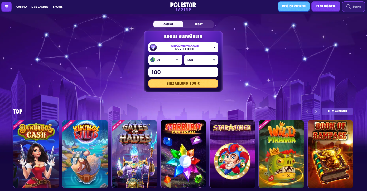 Polestar Live Casino